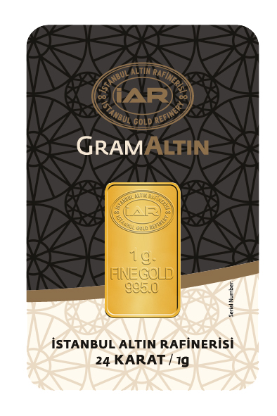 Külçe Altın - 1 Gr
