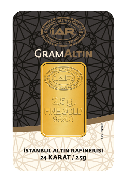Külçe Altın - 2,5 Gr